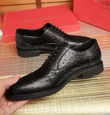 Salvatore Ferragamo Business Men Shoes--099
